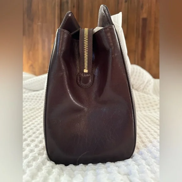 Brahmin Small Finley Leopard Cub Bergamot Bag